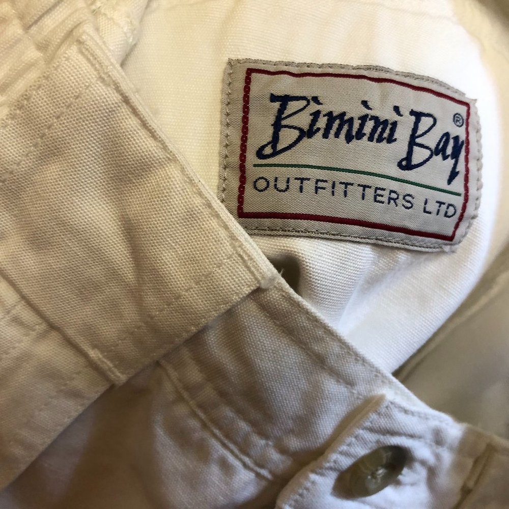 NWT Women's BIMINI BAY white Shorts Size 8 / Hiking Active Gear / Cargo Shorts - Picture 12 of 12